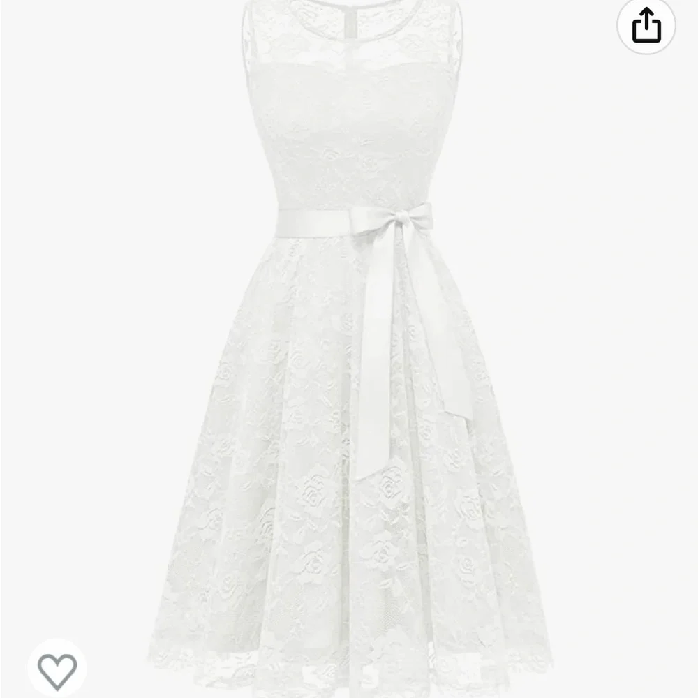 EUC 3XL White dress worn once - Picture 2 of 6